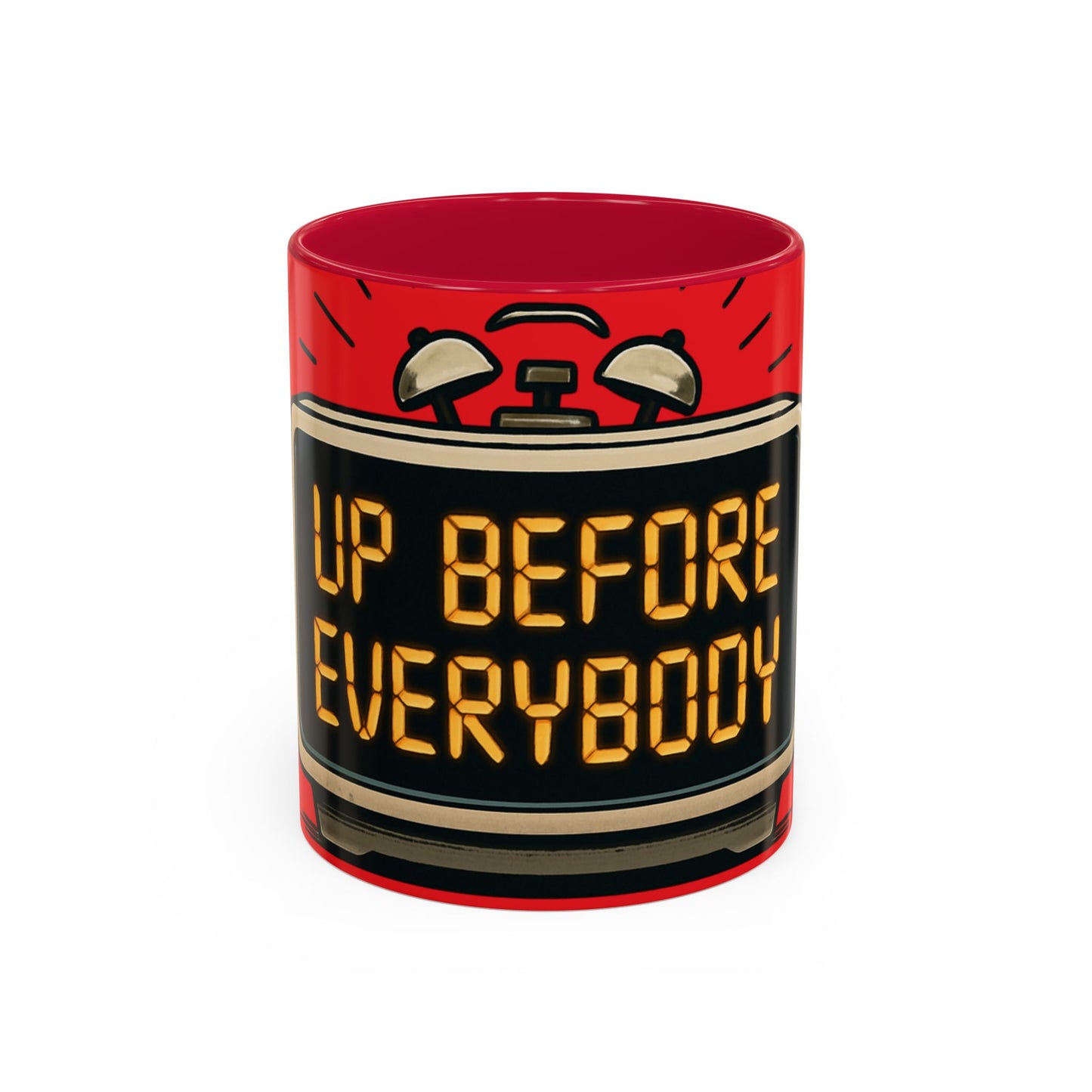 UP BEFORE EVERYBODY