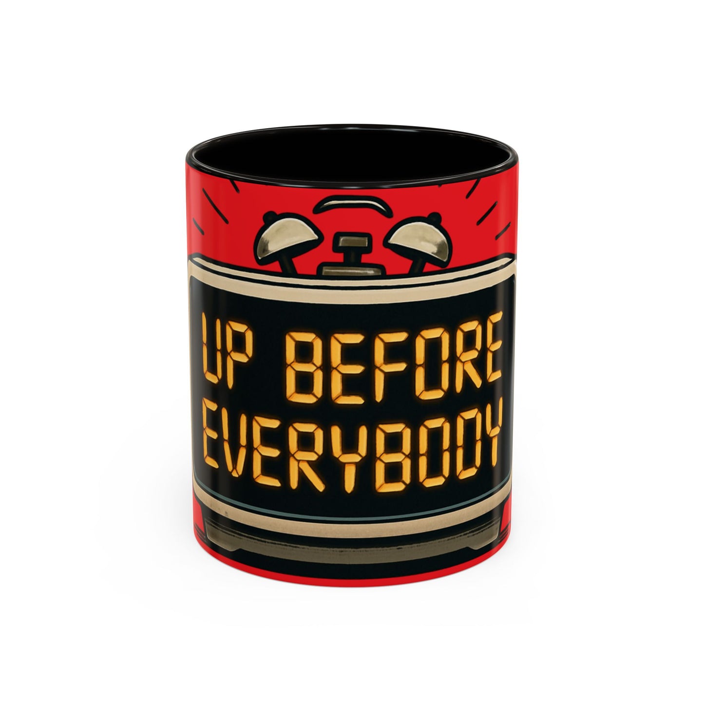 UP BEFORE EVERYBODY