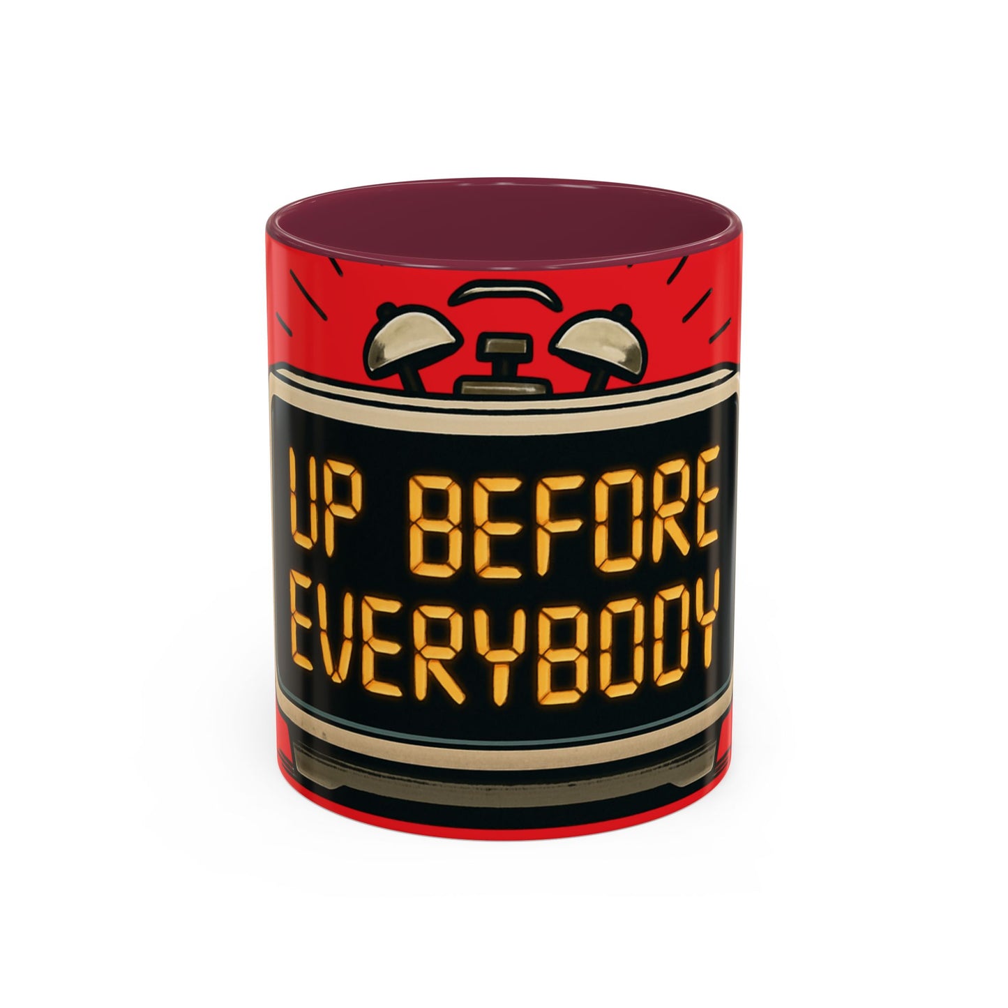 UP BEFORE EVERYBODY