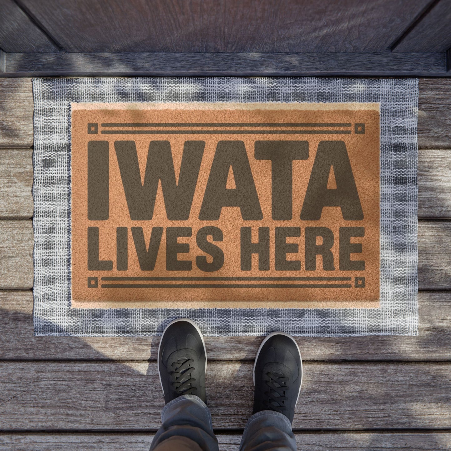 Doormat - Iwata Paint Gun Door Mat for Painters