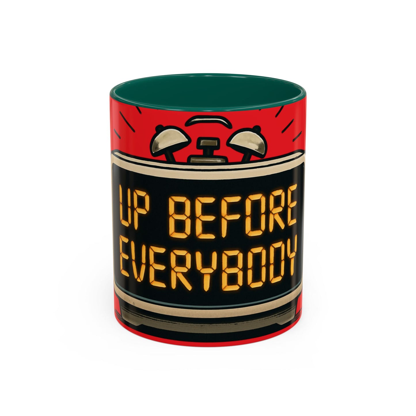UP BEFORE EVERYBODY