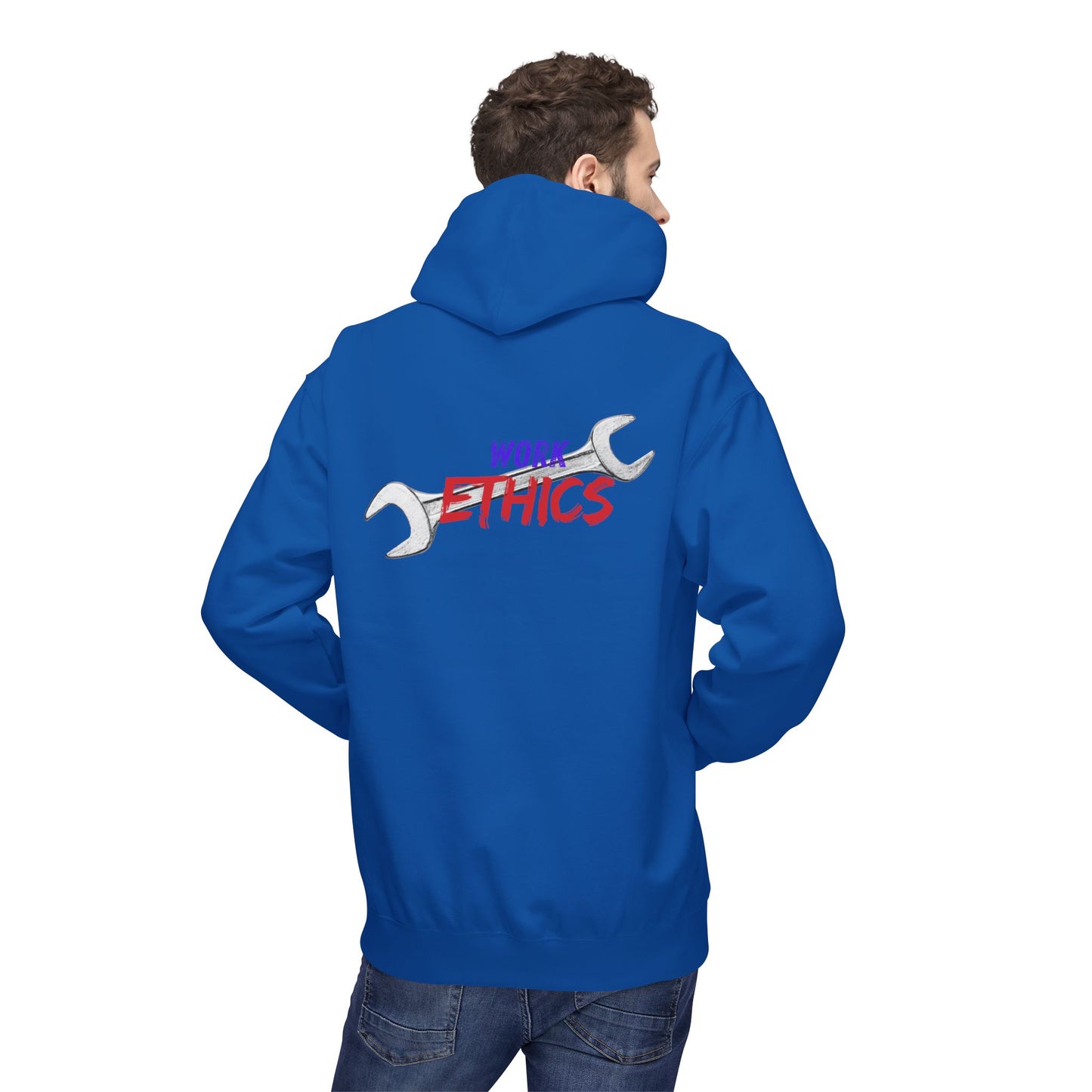 Hoodie with SATA Paint Gun Wear Design - Unisex